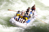 Grey Raft Wood Oars