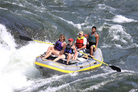 Grey Odyssey Raft with Yellow Stripe