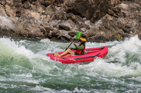 Blue Raft Ducky & River pup