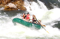 Raft with Kristen and Chris Kayaking